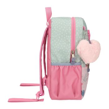 Mochila Pré-escolar Adap. 32cm Enso Love Ice Cream Rosa