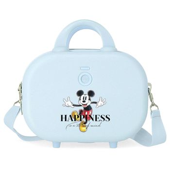 Neceser Abs Disney 100 Happiness Adaptable Turquesa