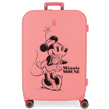 Maleta Mediana Disney Happiness 70 Cm Coral