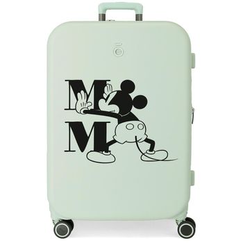 Maleta Mediana Disney Happiness 70 Cm Verde