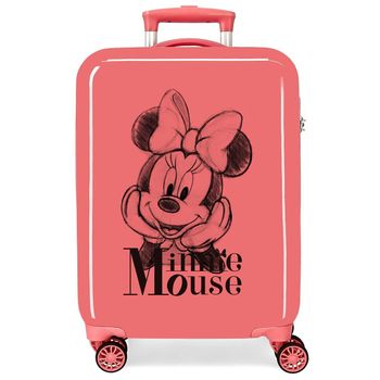 Maleta De Cabina Rígida Minnie In Love  55 Cm