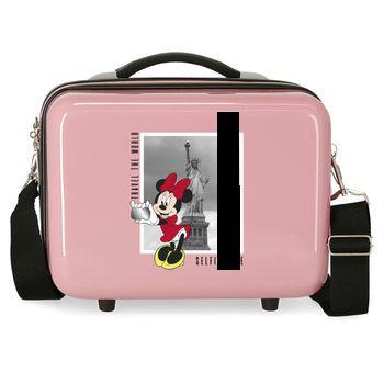 Neceser Abs Minnie New York Adaptable Rosa