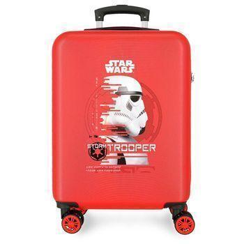 Maleta De Cabina Rígida  Star Wars Tooper  55 Cm Rojo