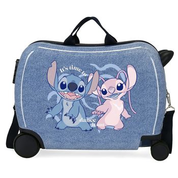 Maleta Infantil Stitch Dance It Out 2 Ruedas Multidireccionales