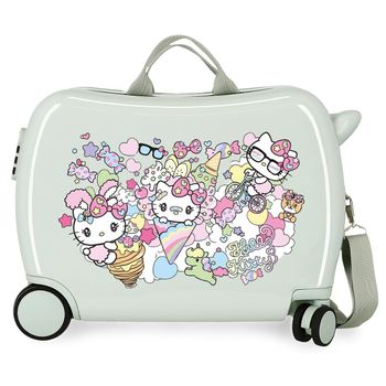 Maleta Infantil Hello Kitty Harajuko Ruedas Multidireccionales