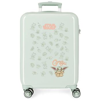 Maleta De Cabina Star Wars Grogu Rígida 55 Cm