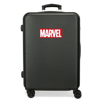 Maleta Mediana Marvel Logo  Rígida 65 Cm