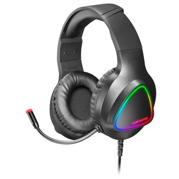 Mars Gaming Mh222 Auricualres Gaming Rgb Flow Over Ear Negros