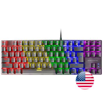 Mars Gaming MKXTKLRES, Alámbrico Teclado Mecánico Ultra-compacto TKL RGB,  Reposamuñecas, Switch OUTEMU SQ Rojo, Idioma Español : :  Informática