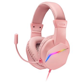 Mars Gaming Mh122 Auricualres Gaming Frgb Over Ear Rosas