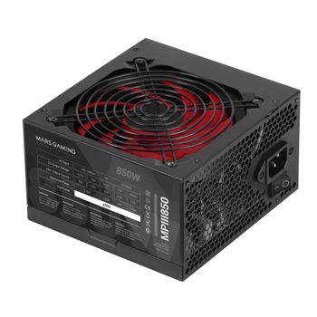 Mars Gaming Mpiii850, Fuente Alimentación Pc Atx 850w, 5 Años Garantía, Negro