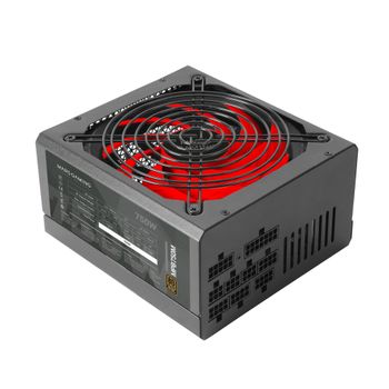 Tacens RADIX ECO X 650 Fuente Alimentación PC ATX 650W 6 Años Garantía  Tecnología Silenciosa AI-RPM +87% Eficiencia Negro