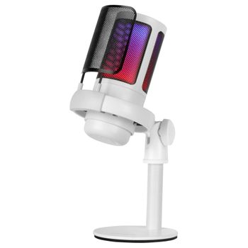 Mars Gaming Mhhpro, Soporte Cascos Gaming Con Hub 2xusb Y Bungee Ratón,  Blanco con Ofertas en Carrefour