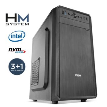 Hm Corus C7+ - Minitorre Mt - 11ª Gen - Intel Core I7 11700 - 16 Gb Ddr4 - 500 Gb Ssd M.2 Nvme - Grabadora - Usb 3.0 - 4 Años Ga