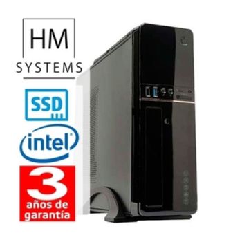 Hm Abrego C6+ - Sobremesa Sff - 10ª Gen - Intel Core I3 10100 - 8 Gb Ddr4 - 480 Gb Ssd - Grabadora - Lector De Tarjetas - Usb 3.