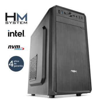 Hm Abrego C8+ - Minitorre Mt - 12ª Gen - Intel Core I3 12100 - 8gb Ddr4 - 250 Gb Nvme - Grabadora - Usb 3.0 - 4 Años Garantía -