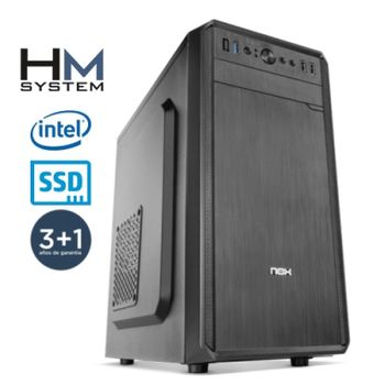Hm Solano C6+ - Minitorre Mt - 10ª Gen - Intel Core I5 10400 -  8 Gb Ddr4 - 480 Gb Ssd - Sin Grabadora - Usb 3.0 - 4 Años Garant