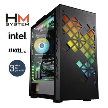 Hm System Intel Tracery C1 Gaming - Torre Rgb - Intel Core I9-13900kf - 32gb (dual Channel) - 1tb M.2 Nvme - Rtx 4070 12gb - 800