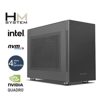 Hm System Cad Basic 12650 - Workstation Torre - Intel Core I7 12700f -  32gb Ddr4 - 500gb Ssd Nvme - Quadro P1000 4gb - 500w 80+