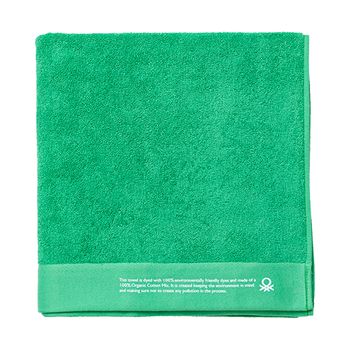 Toalla 70x140 Algodón Orgánico 450gsm Verde Benetton