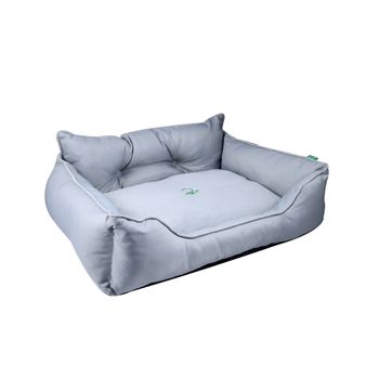 Cama Mascota 50x40x18cm Poliester Gris Benetton