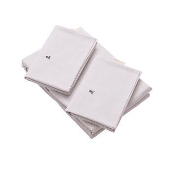 Set Sábanas Gris (encimera 240x280 + 2 Fundas Almohada 50x85) 100% Algodón Scalpers Home