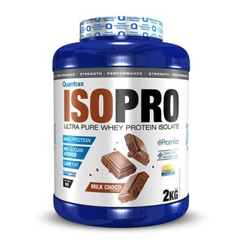 Quamtrax - Isopro 2 Kg - Proteína Isolada -  Sabor: Chocolate