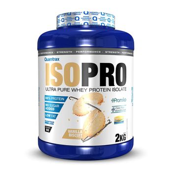 Quamtrax - Isopro 2 Kg - Proteína Isolada -  Sabor: Vainilla