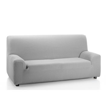 Funda De Sofa Elástica Adaptable Alba, 4 Plazas - 210 - 240 Cm. Marron  Estoralis con Ofertas en Carrefour