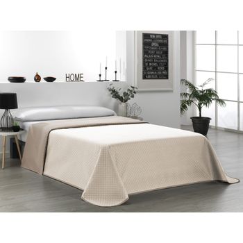 Juego De Sábanas Beige Cama 90x190/200 Cm Don Descanso Gea con Ofertas en  Carrefour