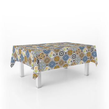 Valentia Home Mantel Hule Xuquer Azul 220x140 Cm