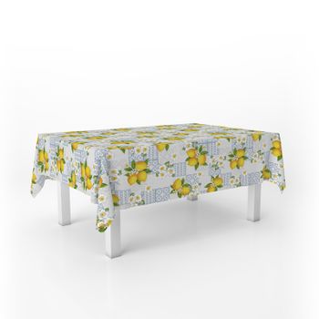 Acomoda Textil – Mantel Antimanchas Rectangular De Hule Al Corte. Mantel  Liso Elegante, Impermeable, Resistente Y Lavable Para Mesa, Ideal Para  Interior Y Exterior. (amarillo, 140x140 Cm) con Ofertas en Carrefour