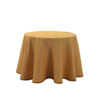 Valentia Home Falda Para Mesa Camilla Riba 100 Cm Redonda Doré