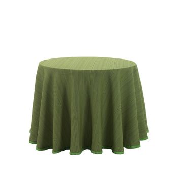 Valentia Home Falda Para Mesa Camilla Riba 80 Cm Redonda Kiwi