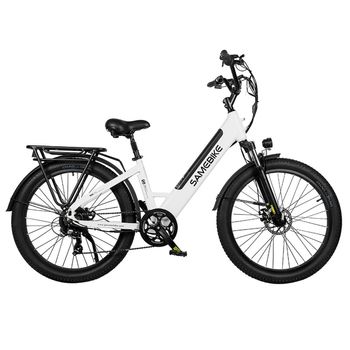 Bicicleta Eléctrica Samebike Rs-a01 750w-48v-14ah (672wh) Blanco