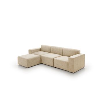 Sofá Modular Mónica Alta Gama Y Diseño Beige