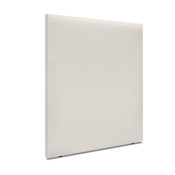 Cabecero De Polipiel Liso Hasta El Suelo 90x120cm Camas 80/90 - Blanco Hueso