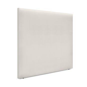 Cabecero De Polipiel Liso Hasta El Suelo 145x120cm Camas 135/140 - Blanco Hueso