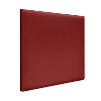 Cabecero De Polipiel Liso Hasta El Suelo 145x120cm Camas 135/140 - Rojo