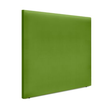 Cabecero De Polipiel Liso Hasta El Suelo 145x120cm Camas 135/140 - Verde