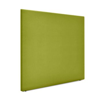 Cabecero De Tela Aqualine Liso Hasta El Suelo 145x120cm Camas 135/140 - Pistacho