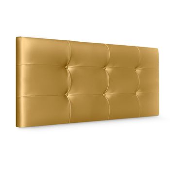 Cabecero De Polipiel Capitoné 105x60cm Camas 105 - Dorado