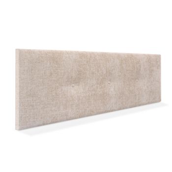 Cabecero De Lana Natural Con Botones 150x50cm Camas 150 - Beige