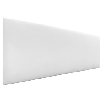 Cabecero De Tela Aqualine Liso 145x50cm Camas 135/140 - Blanco