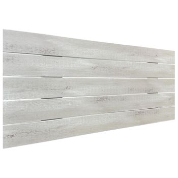 Cabecero De Madera Reciclada Dm Estilo Palet Horizontal 90x46cm Camas 80/90 - Ártico