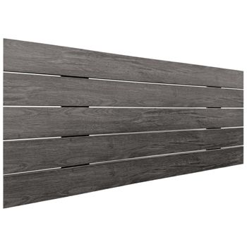 Cabecero De Madera Reciclada Dm Estilo Palet Horizontal 90x46cm Camas 80/90 - Ceniza Madera