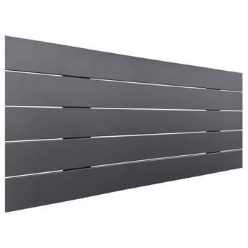 Cabecero De Madera Reciclada Dm Estilo Palet Horizontal 105x46cm Camas 105 - Gris Sólido