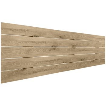 Cabecero De Madera Reciclada Dm Estilo Palet Horizontal 135x46cm Camas 120/135 - Cambrian Madera