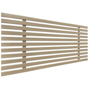 Cabecero De Madera Reciclada Dm Estilo Palet Japones 95x46cm Camas 90 - Madera Natural