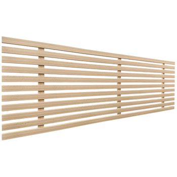 Cabecero De Madera Reciclada Dm Estilo Palet Japones 135x46cm Camas 120/135 - Madera Natural